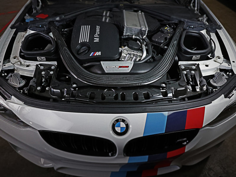 aFe POWER Magnum FORCE Stage-2 Pro DRY S Cold Air Intake System 15-19 BMW M3/M4 3.0L-thumbmail-2