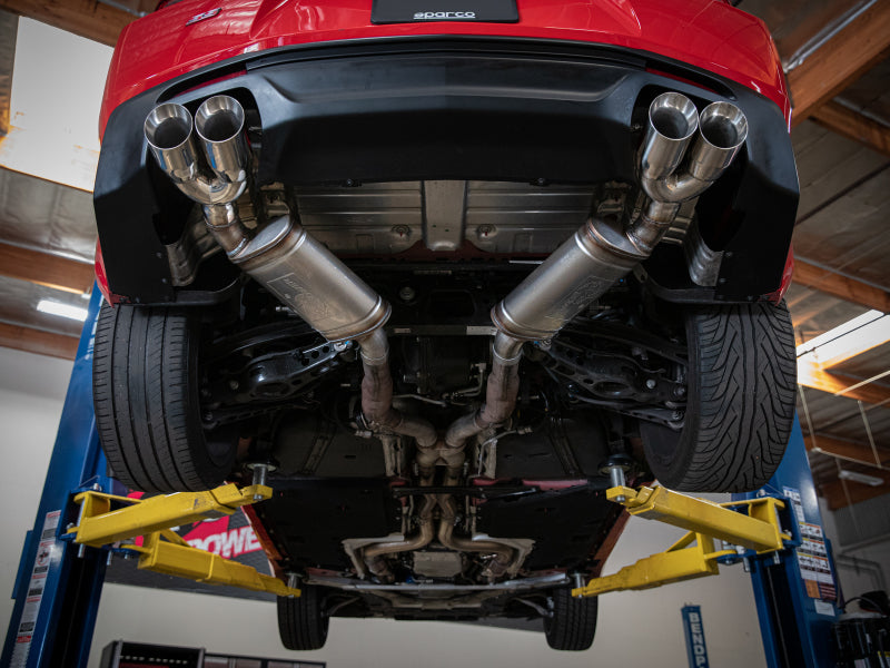 aFe POWER MACH Force-Xp 3in Axle-Back Exhaust 16-20 Chevrolet Camaro SS V8 6.2L w/Mufflers - Black-thumbmail-2