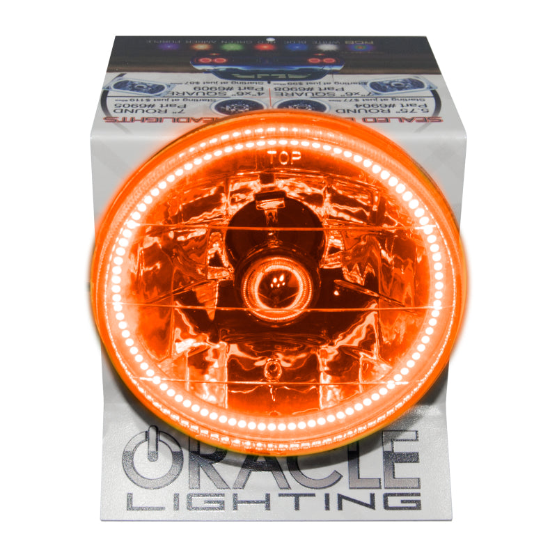 Oracle 5.75 Sealed Beam Powered Display - Amber-thumbmail-2