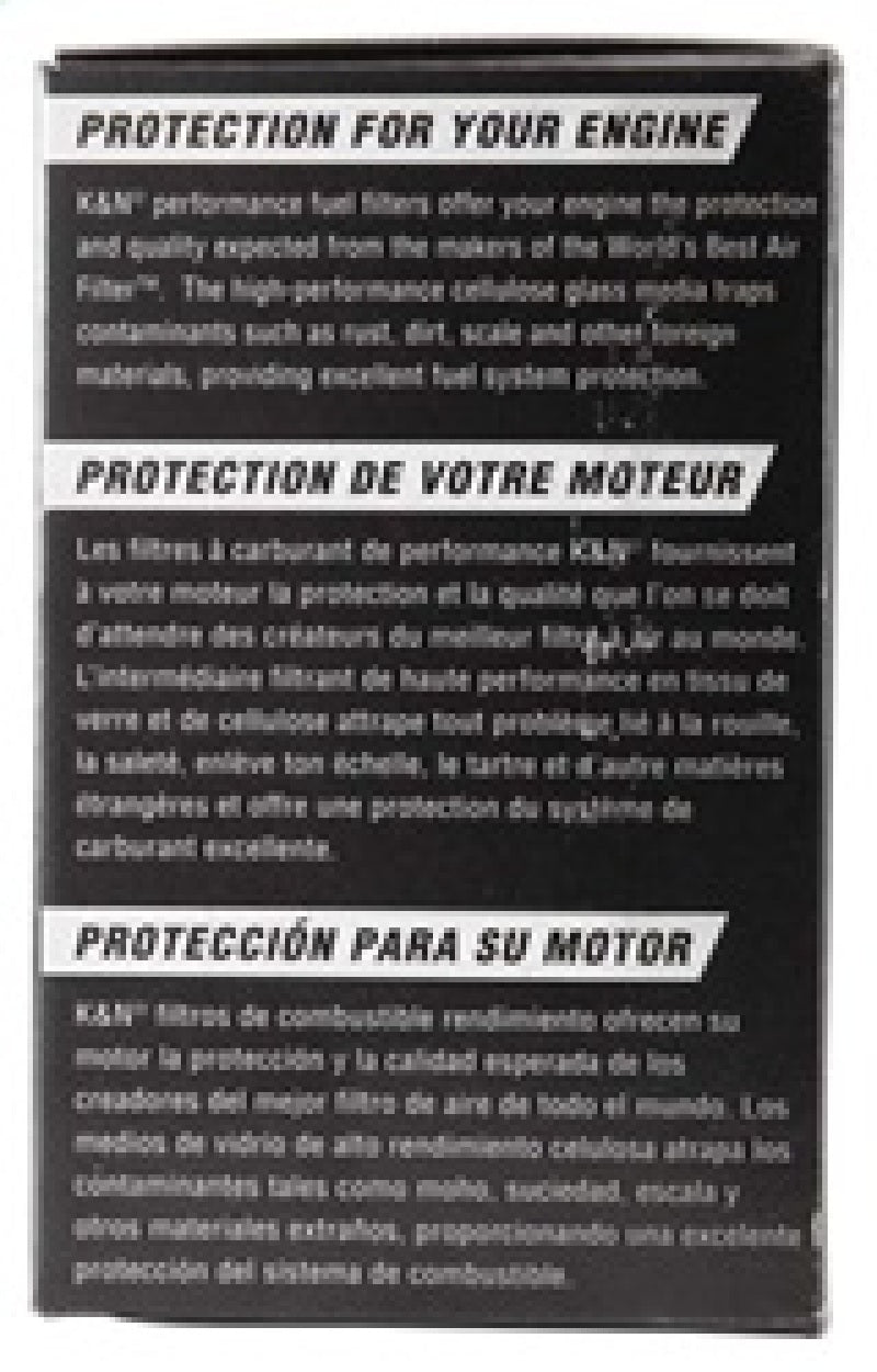 K&N Cellulose Media Fuel Filter 2.125in OD x 4.281in L-thumbmail-10