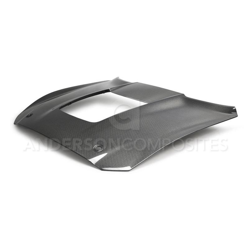 Anderson Composites 2020 Mustang Shelby GT500 Double Sided Carbon Fiber Hood-thumbmail-2