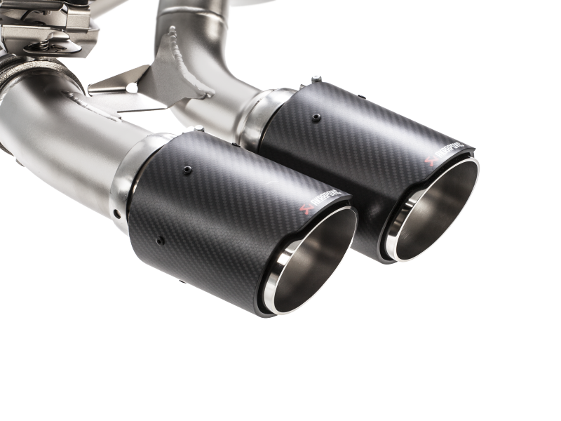 Akrapovic 16-17 BMW M2 F87 (Excl M2 Competition) Evolution Line Cat Back (Titanium) w/Carbon Tips-thumbmail-3