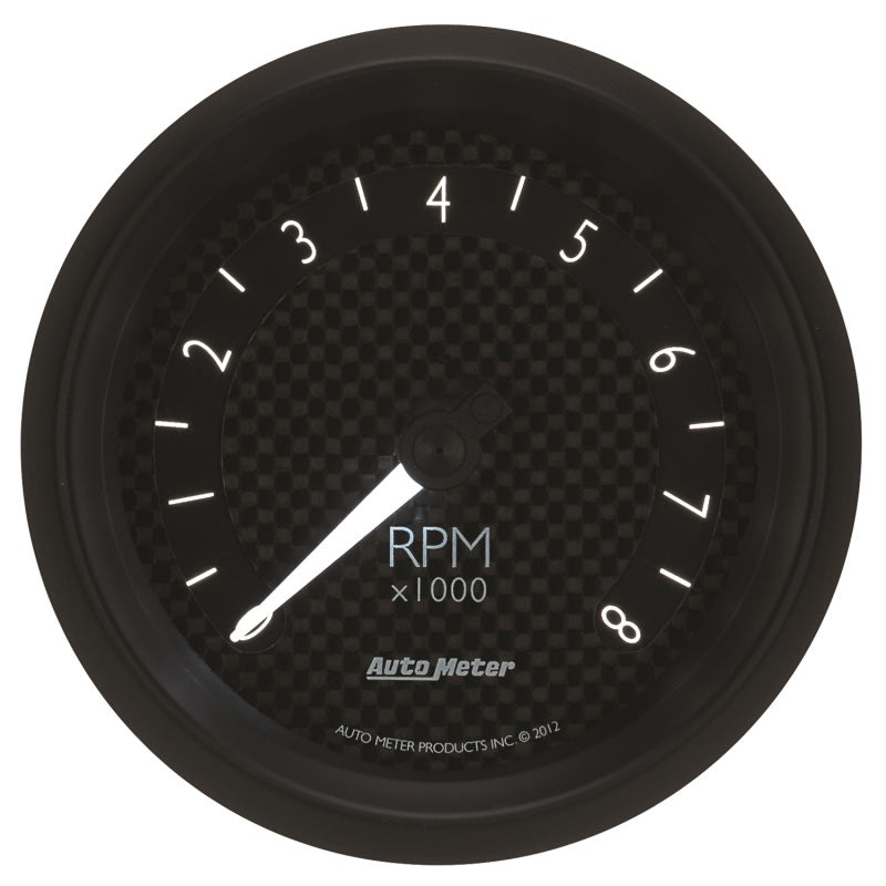 Autometer GT Series 3-3/8in In Dash 8K RPM Tachometer-thumbmail-3