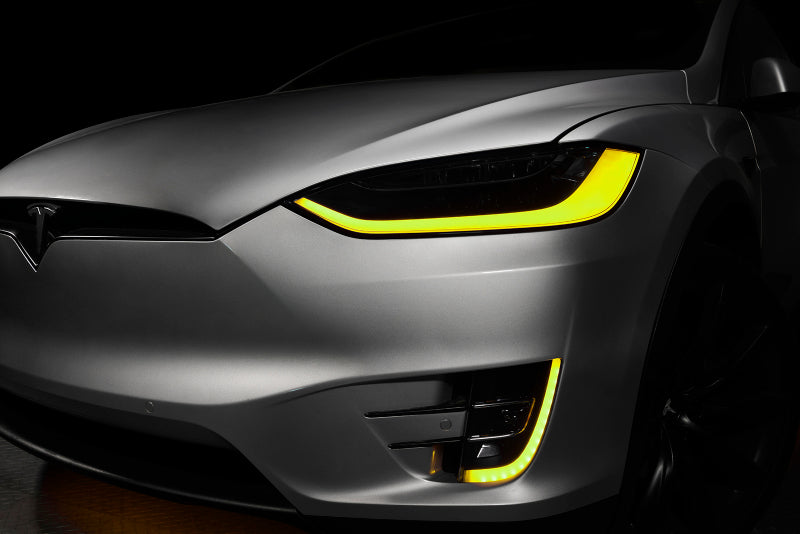 ORACLE Lighting 16-21 Tesla Model X Dynamic ColorSHIFT Headlight & Fog Light DRL Upgrade Kit-thumbmail-11