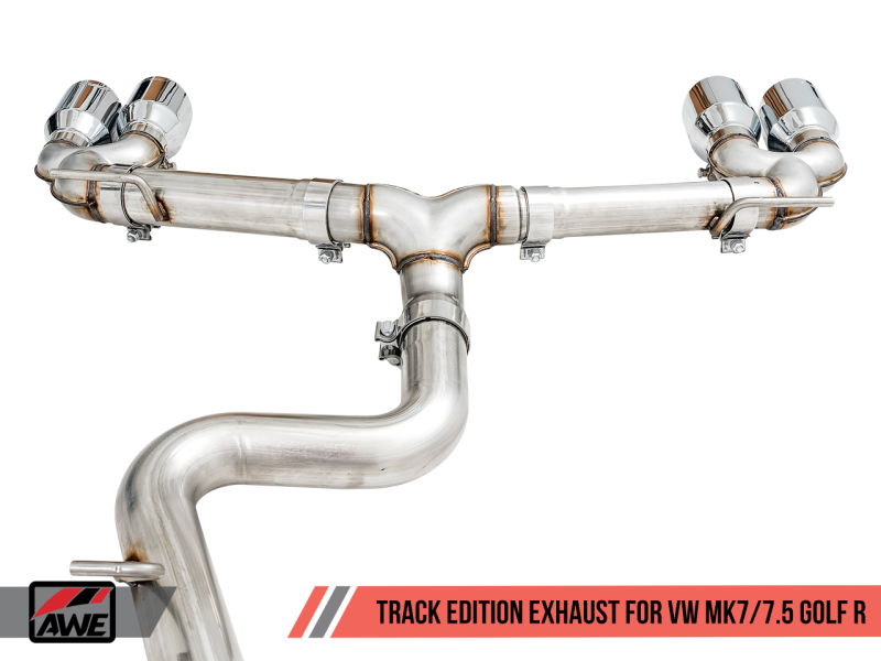 AWE Tuning Mk7 Golf R Track Edition Exhaust w/Chrome Silver Tips 102mm-thumbmail-3