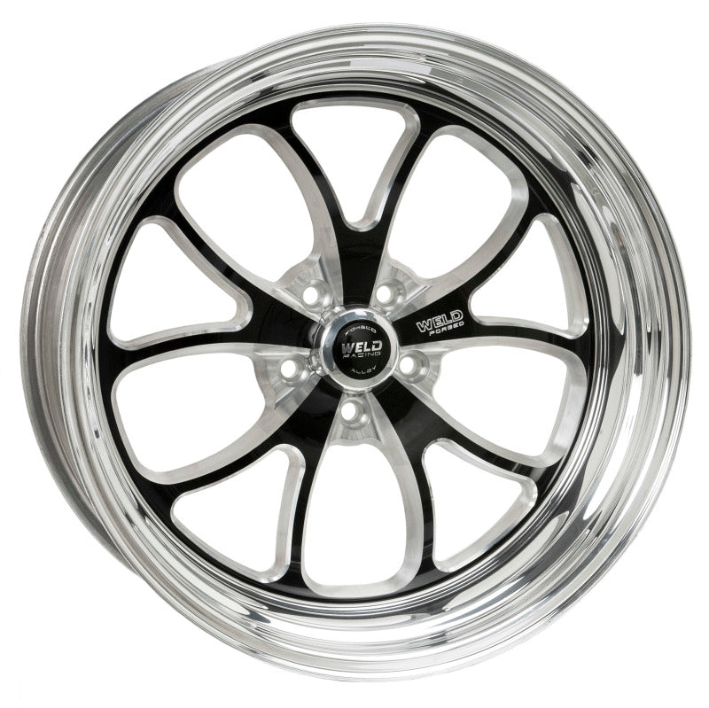 Weld S76 20x10.5 / 5x4.5 BP / 3.9in. BS Black Wheel (Medium Pad) - Non-Beadlock-thumbmail-1