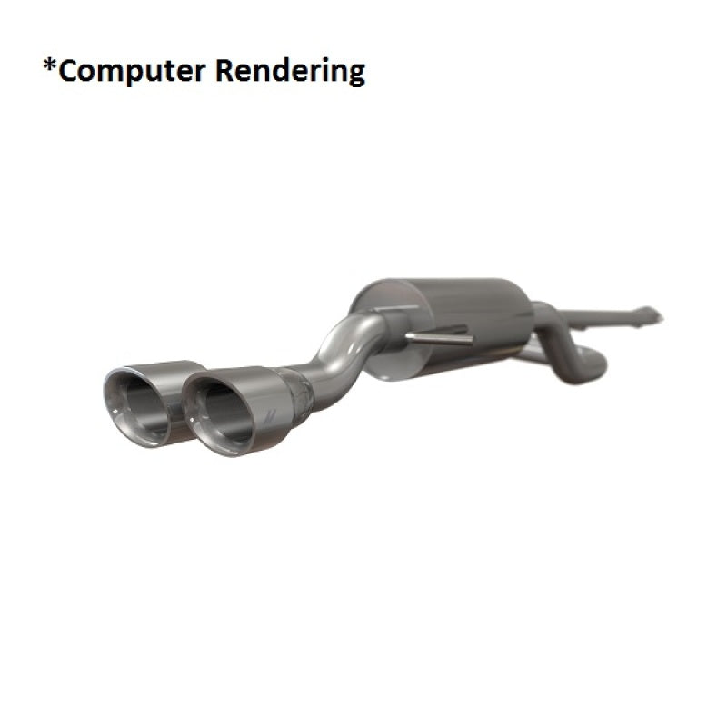 Mishimoto 14-16 Ford Fiesta ST 1.6L 2.5in Stainless Steel Cat-Back Exhaust w/ Black Tips-thumbmail-2