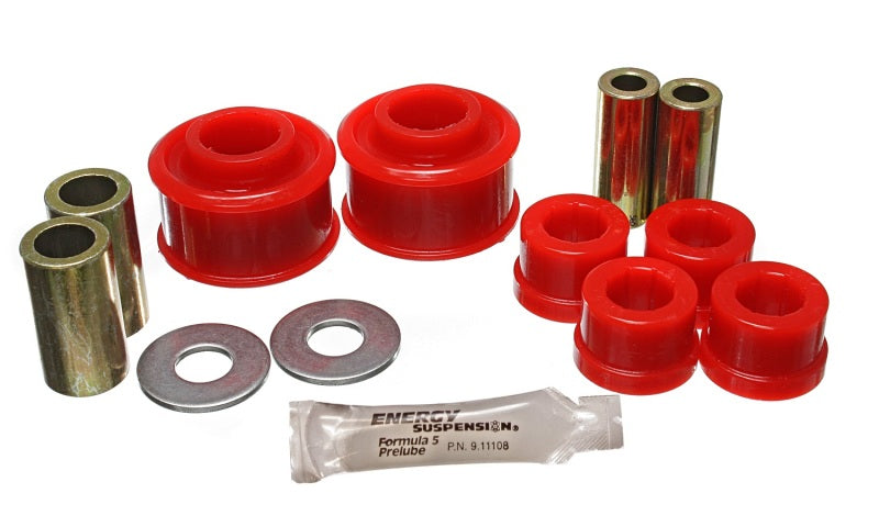 Energy Suspension Subaru Crosstrek/Forester/Impreza/Legacy/WRX Red Front Control Arm Bushing Set-thumbmail-2