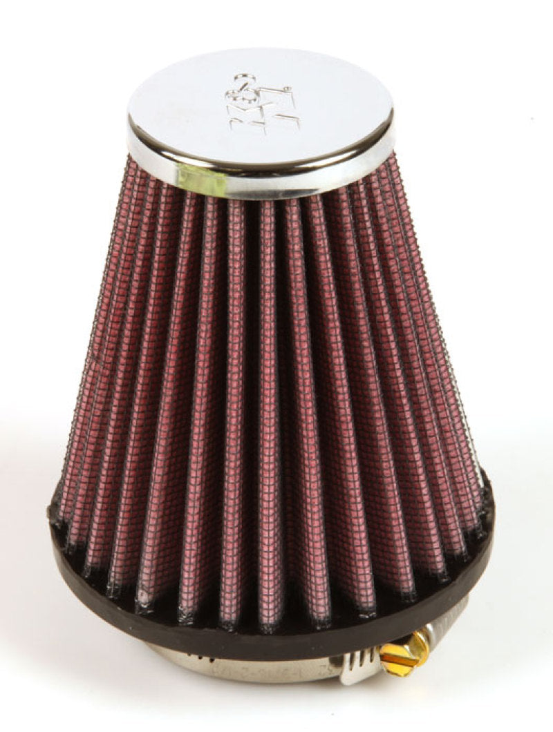K&N Universal Chrome Filter 2.063in Flange ID x 3.5in Base OD x 2in Top OD x 4in H-thumbmail-13