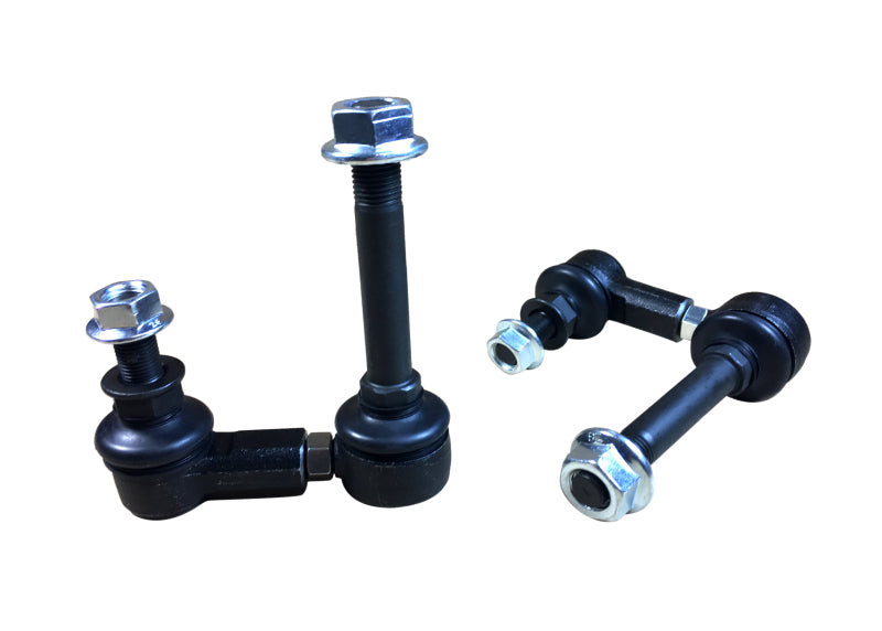 Whiteline 2008+ Nissan 370Z Z34 / 2008+ Infiniti G37 Front Swaybar Link Kit - Adj Ball End Links-thumbmail-2
