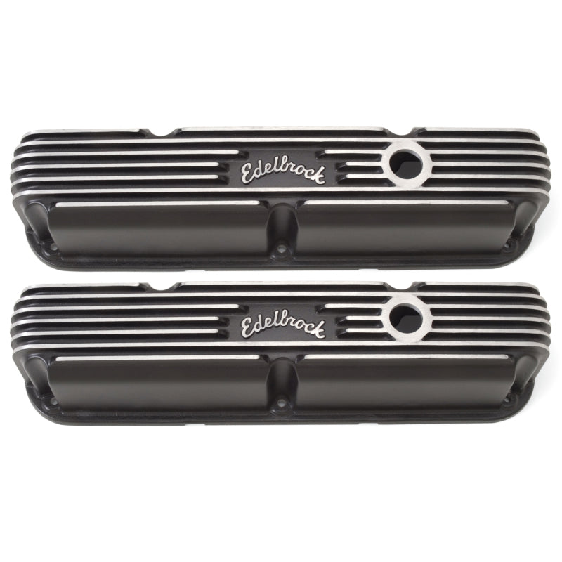 Edelbrock Valve Cover Classic Series Chrysler La 318-340-360 CI V8 Black-thumbmail-3