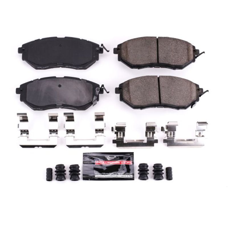 Power Stop 06-07 Subaru B9 Tribeca Front Z23 Evolution Sport Brake Pads w/Hardware-thumbmail-1