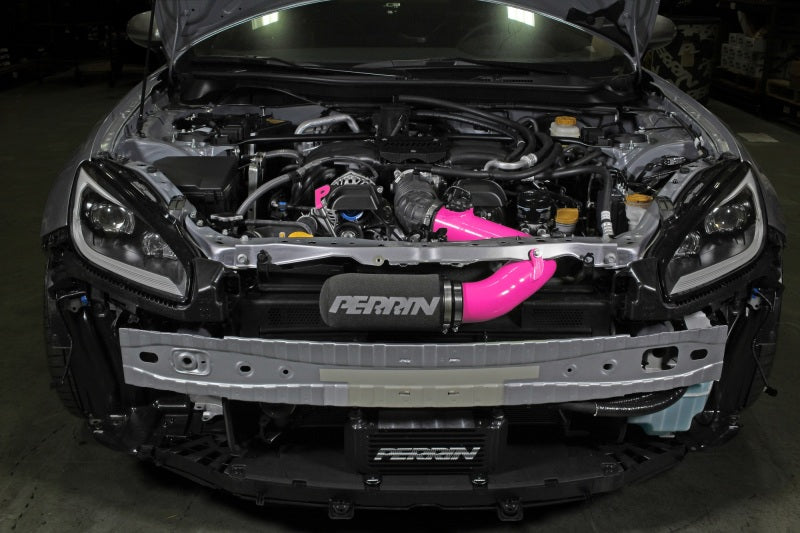 Perrin 22-23 Subaru BRZ/GR86 Cold Air Intake - Hyper Pink-thumbmail-3