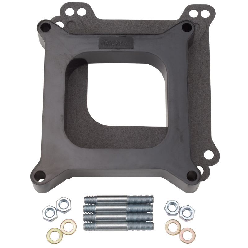 Edelbrock Carb Spacer 1-Inch 1-Hole-thumbmail-2