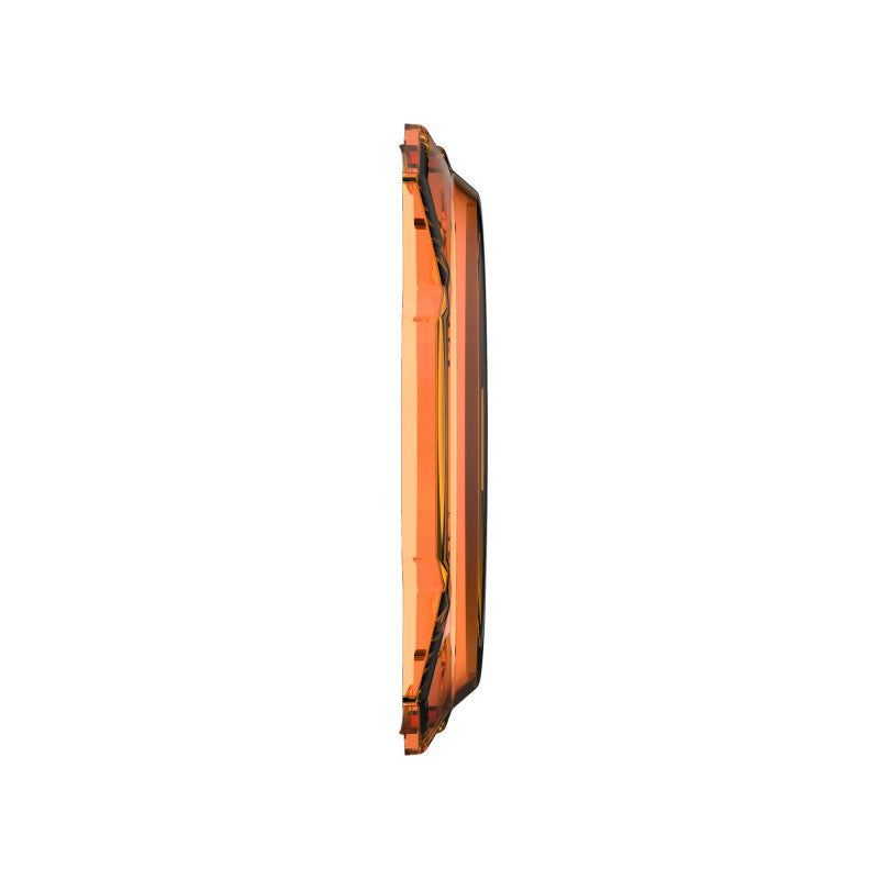 KC HiLiTES 6in. Hard Shield/Cover for Gravity Pro6 LED Lights (Single) - Amber-thumbmail-3