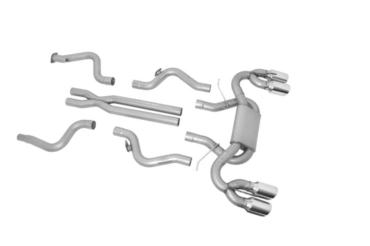 Gibson 17-22 Chevrolet Camaro ZL1 6.2L 3in Cat-Back Dual Exhaust - Stainless