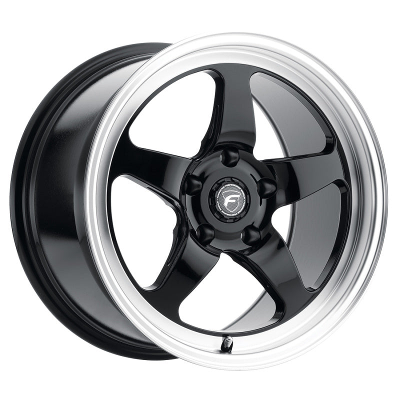 Forgestar D5 17x10 / 5x139.7 BP / ET38 / 7.0in BS Gloss Black Wheel-thumbmail-1
