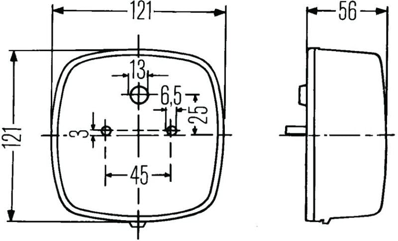 Hella 2578 Stop / Turn / Tail / License Plate Lamp-thumbmail-4