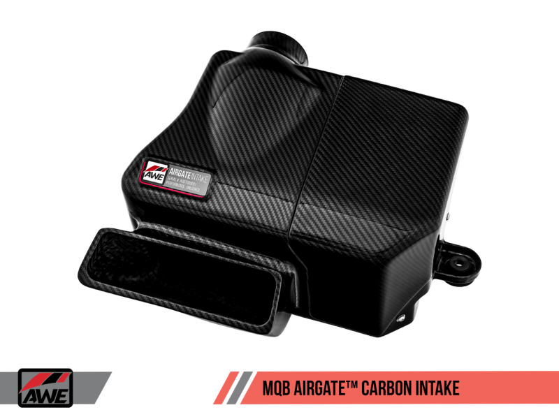 AWE Tuning Audi / Volkswagen MQB 1.8T/2.0T/Golf R Carbon Fiber AirGate Intake w/ Lid-thumbmail-4