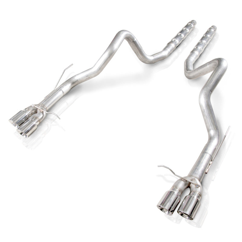 Stainless Works 2013-14 Ford Shelby GT500 3in Catback Retro Chambered Mufflers Resonator Delete-thumbmail-1