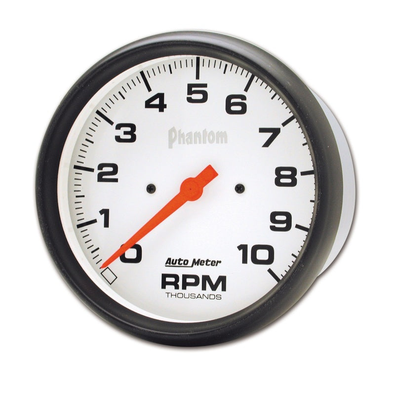 Autometer Phantom 5in 10000 RPM In-Dash Electronic Single Range Tachometer-thumbmail-2