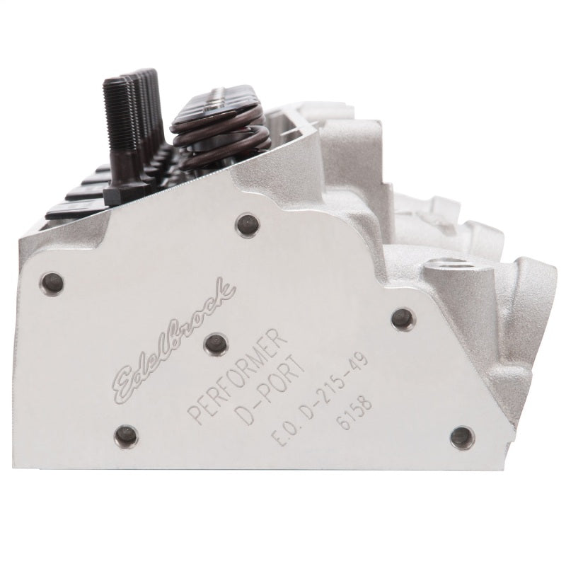 Edelbrock Cylinder Head Pontiac Performer D-Port 72cc Chambers for Hydraulic Roller Cam Complete-thumbmail-8