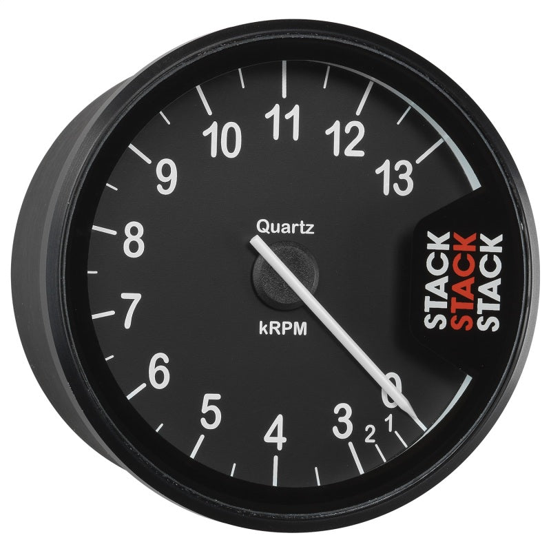 Autometer Stack Clubman Tachometer 80mm 0-3-13K RPM - Black-thumbmail-2