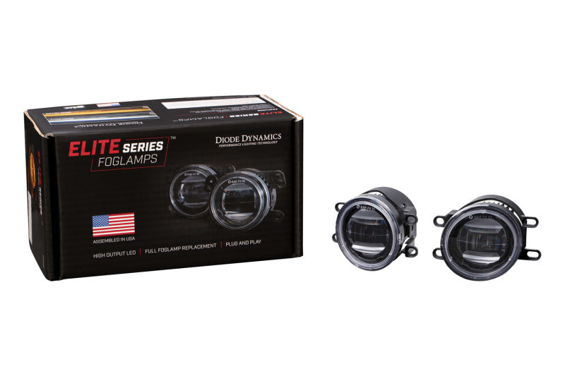 Diode Dynamics Elite Series Type B Fog Lamps - Yellow (Pair)-thumbmail-4
