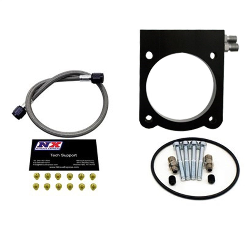 Nitrous Express Dodge 3.6L V6 Throttle Body Nitrous Plate Conversion-thumbmail-2