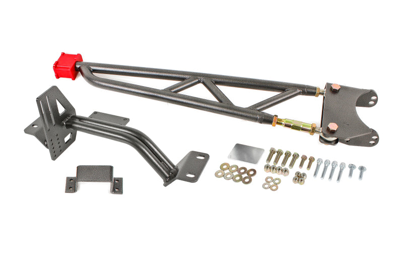 BMR 93-02 F-Body w/o DSL Torque Arm Tunnel Mount (For Long Tube Headers) - Black Hammertone-thumbmail-1