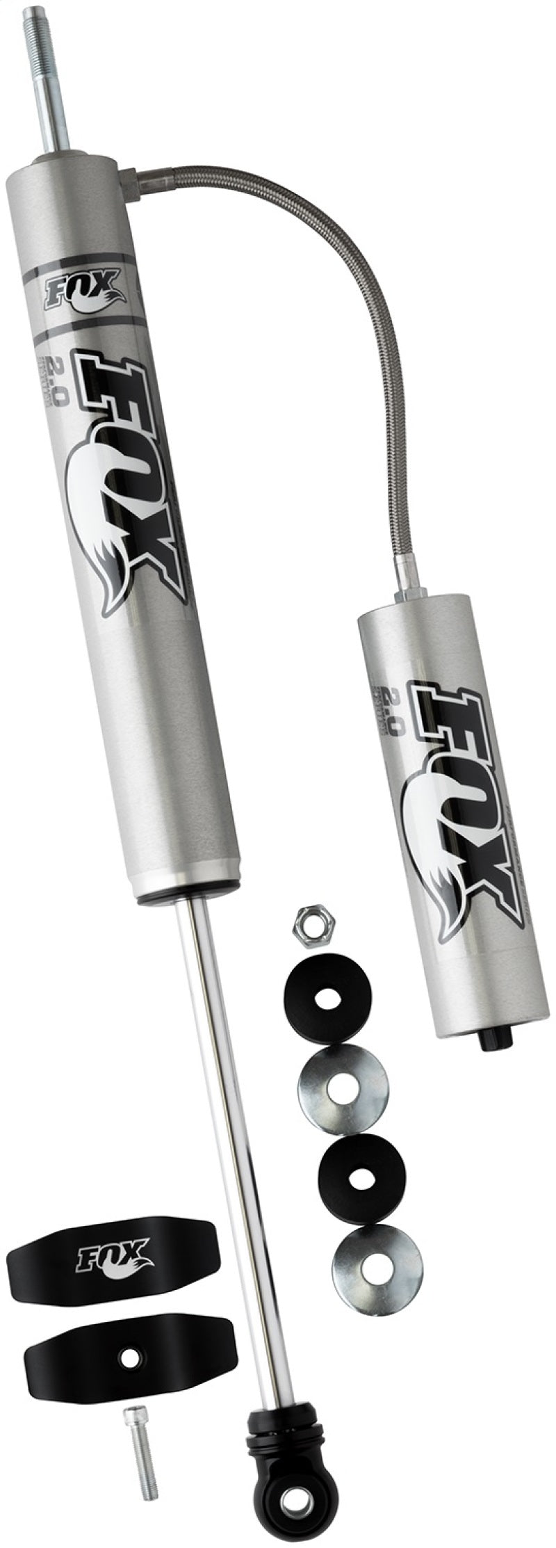 Fox 2.0 Performance Series 10.1in. Smooth Body Remote Res. Shock w/Stem Mount / Std Travel - Black-thumbmail-12