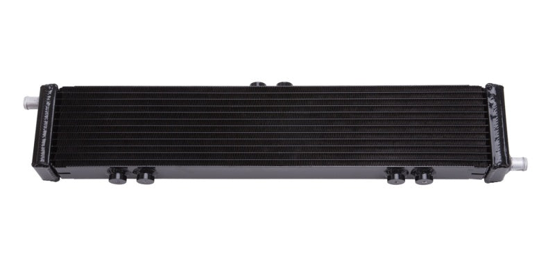 Edelbrock Heat Exchanger Single Pass Dual Row 22 000 Btu/Hr 26 5In W X 5In H X 2 62In D Black-thumbmail-1