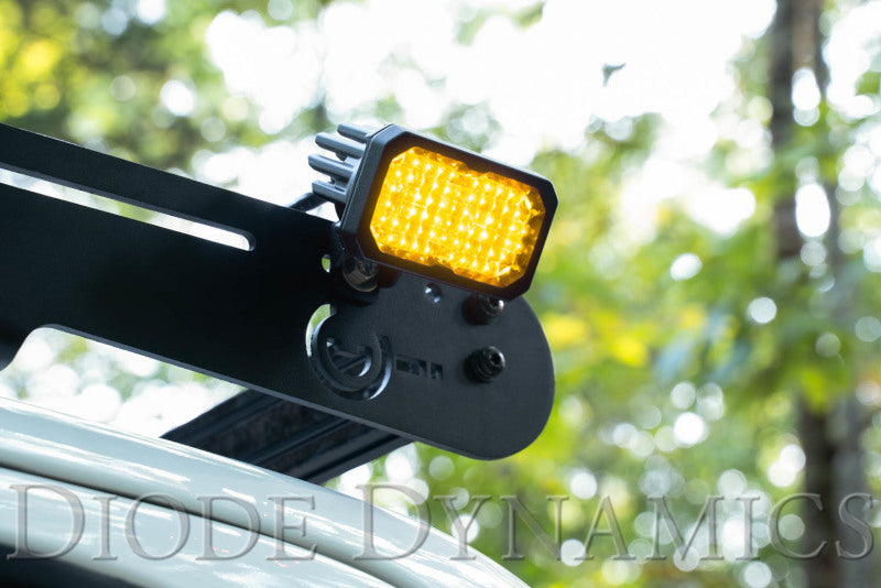 Diode Dynamics Stage Series 2 In LED Pod Sport - Yellow Combo Standard ABL (Pair)-thumbmail-3