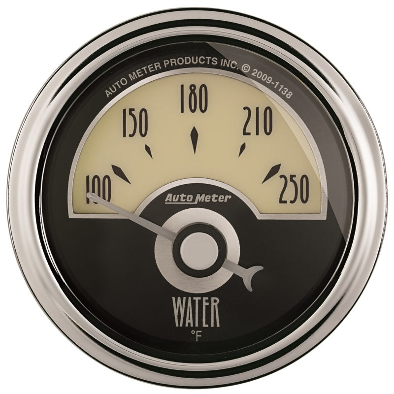 AutoMeter Gauge Water Temp 2-1/16in. 250 Deg. F Elec Cruiser Ad-thumbmail-1