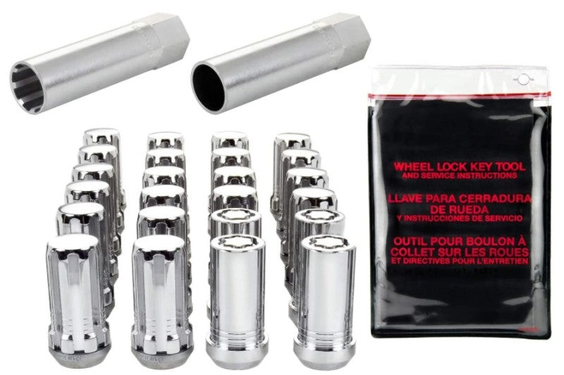 McGard SplineDrive Tuner 6 Lug Install Kit w/Locks & Tool (Cone) M14X1.5 / 22mm Hex - Chrome-thumbmail-5