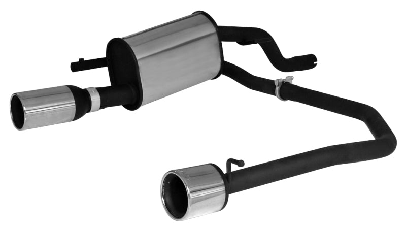 Remus 2006 Opel Corsa D w/Original Rear Skirt 1.4L (Z14Xep) Axle Back Exhaust-thumbmail-1