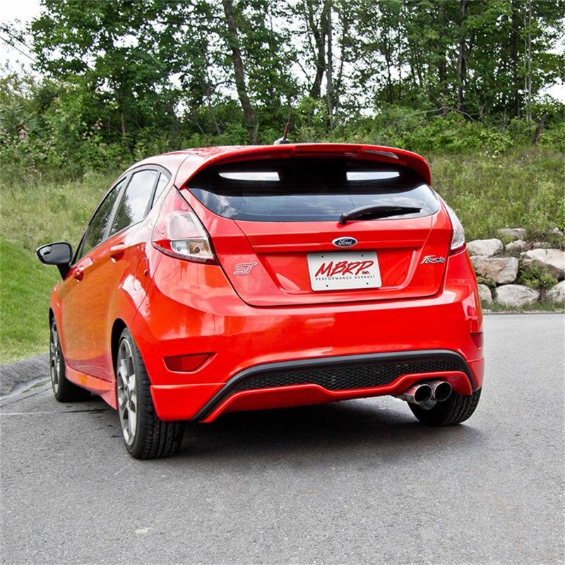 MBRP 14-19 Ford Fiesta ST 1.6L EcoBoost 3in Dual Outlet T409 Cat Back-thumbmail-4
