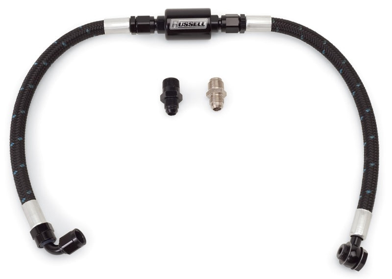 Edelbrock Fuel Hose Assembly Proclassic Finish w/ Competition Filter Sbc-thumbmail-2