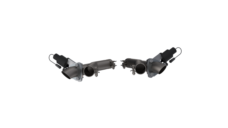 QTP 11-18 Dodge Durango 5.7L 2.5in 304SS Aggressor Cutout Dual Mid Pipes-thumbmail-3