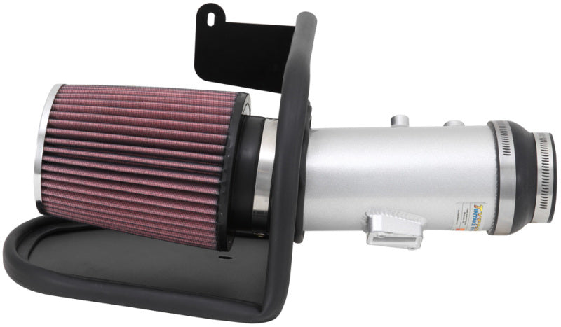 K&N 13-14 Honda Accord 3.5L V6 69 Series Typhoon Air Intake System - Silver Cold Air Intake Kit-thumbmail-11