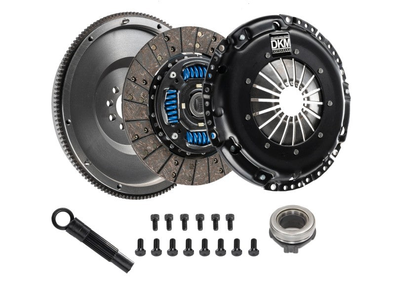 DKM Clutch VW Beetle/Corrado/Golf/GTI (1.8T) Organic MB Clutch Kit w/Flywheel (325 ft/lbs Torque)-thumbmail-1
