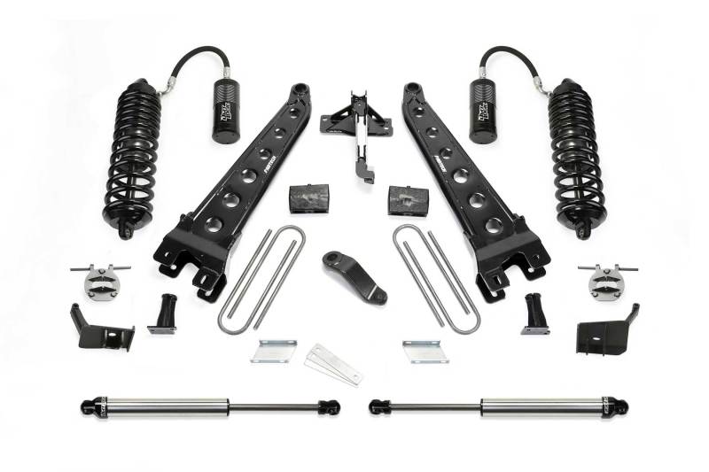 Fabtech 18 Ford F450/F550 4WD Diesel 6in Rad Arm Sys w/4.0 & 2.25Dl-thumbmail-1