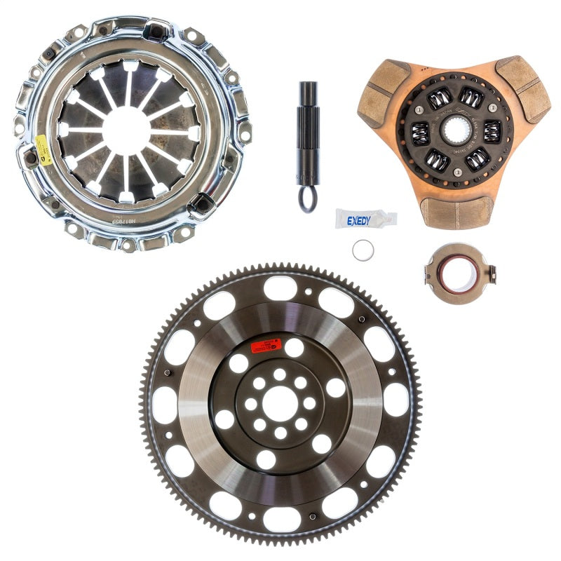 Exedy 2002-2006 Acura RSX Base L4 Stage 2 Cerametallic Clutch Thick Disc Incl. HF02 Lightweight FW-thumbmail-1
