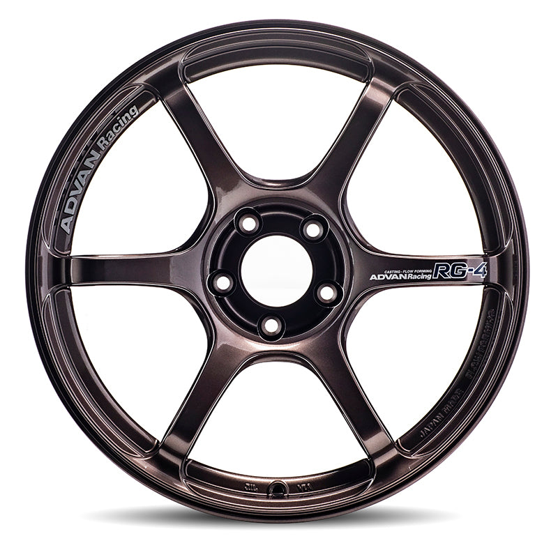 Advan RG-4 18x9.5 +45 5-114.3 Racing Copper Bronze Wheel-thumbmail-1