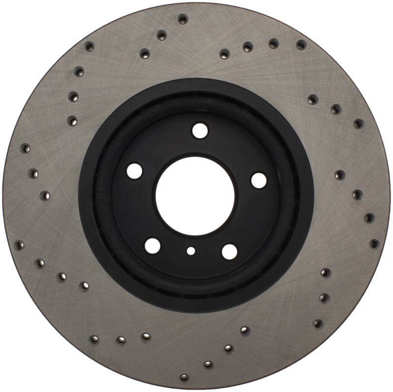 StopTech 08-09 Infiniti EX35 / 05-08 G35 / 09 G37 / 06-09 M35/M45 Drilled Left Front Rotor-thumbmail-7