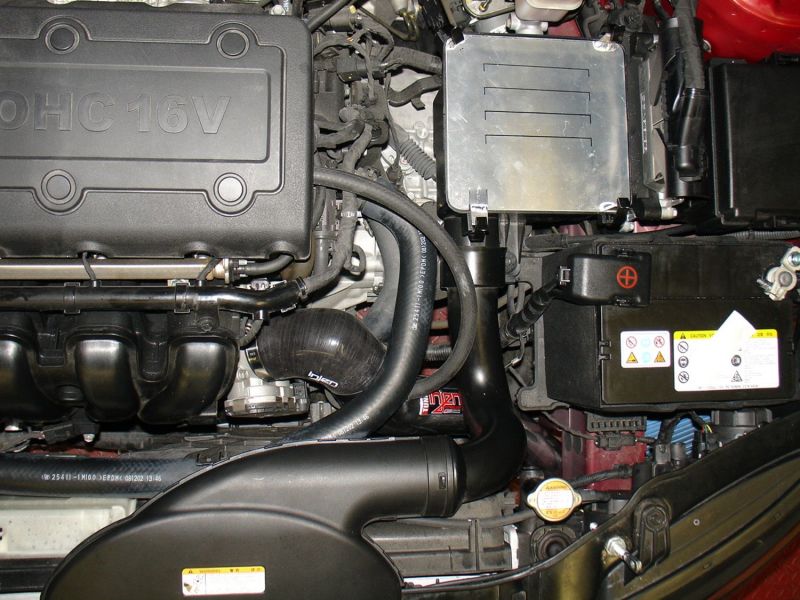 Injen 09-10 Kia Forte 2.4L 4cyl Manual Only Polished Cold Air Intake w/ Cover Plate-thumbmail-5