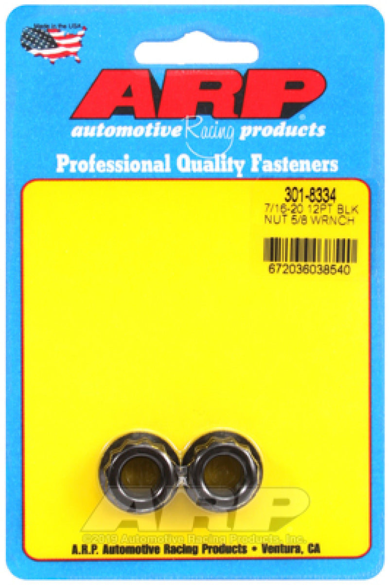 ARP 7/16in-20 5/8 Socket 12pt Nut Kit-thumbmail-1