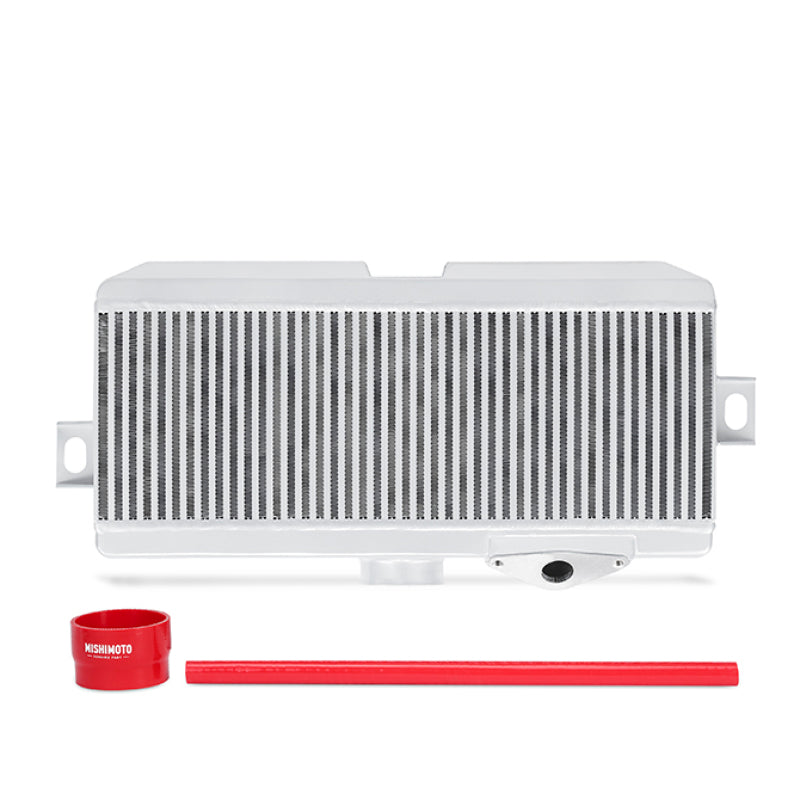 Mishimoto Subaru 08-15 WRX STi Top-Mount Intercooler Kit - Powder Coated Silver & Red Hoses-thumbmail-1