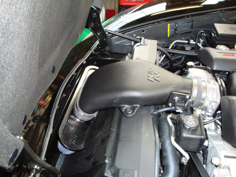 K&N 08-09 Chevy Corvette 6.2L V8 Aircharger Performance Intake-thumbmail-5