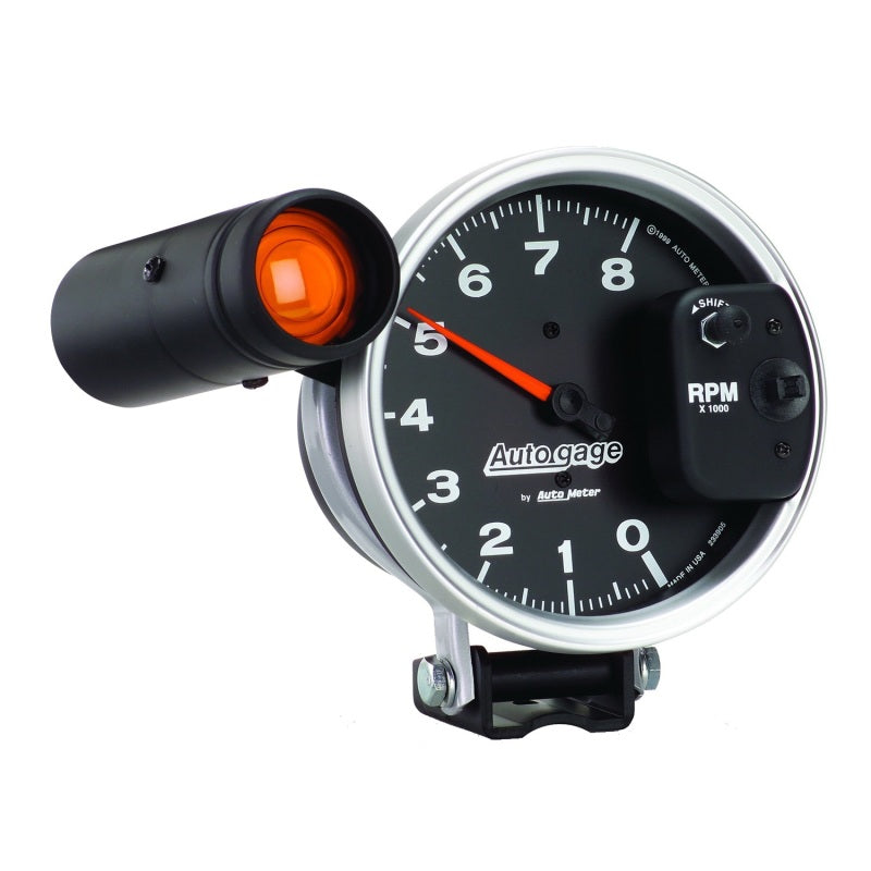 Autometer 5 inch 8000 RPM Monster Shift Lite Pedestal Tachometer-thumbmail-1